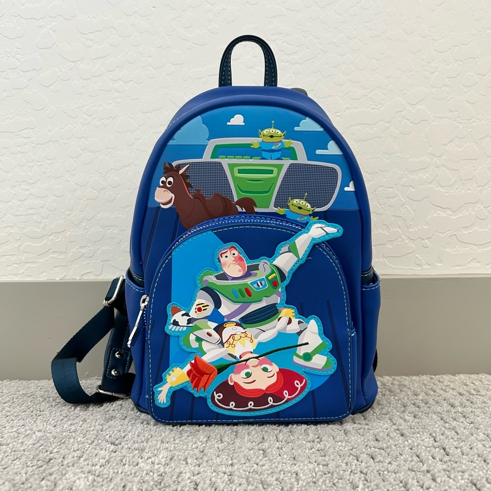 Blue Toy Story Backpack